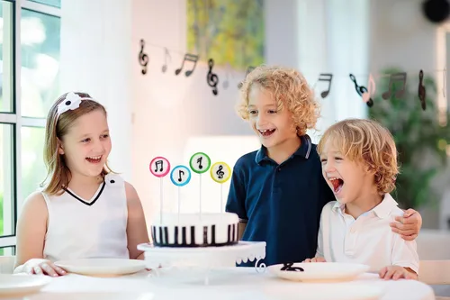 Miniatura 2 de Paletas de caramelo con música - 24 piruletas envasadas individualmente - Regalos con tema de música - Dulces Tik Tok - Favores de fiesta de música