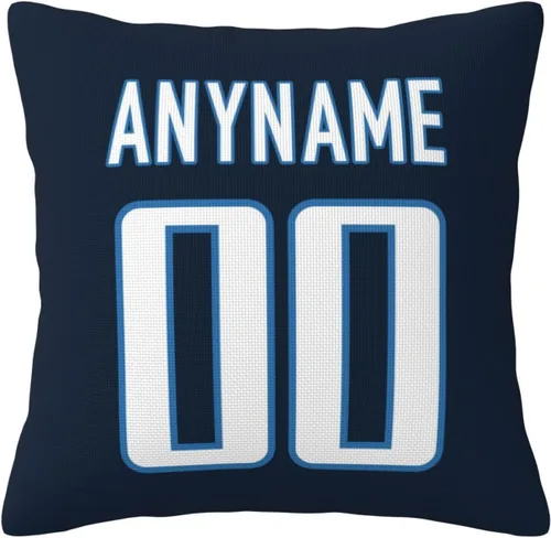 Miniatura 22 de Fundas de almohada de fútbol – Fundas de almohada personalizadas con cualquier nombre y número, regalo personalizado para hombres, mujeres y niños