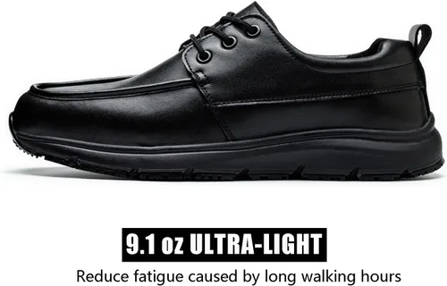 Miniatura 3 de Zapatos de trabajo antideslizantes para hombres y mujeres, impermeables y resistentes al aceite, ligeros y cómodos, mocasines sin cordones, tenis