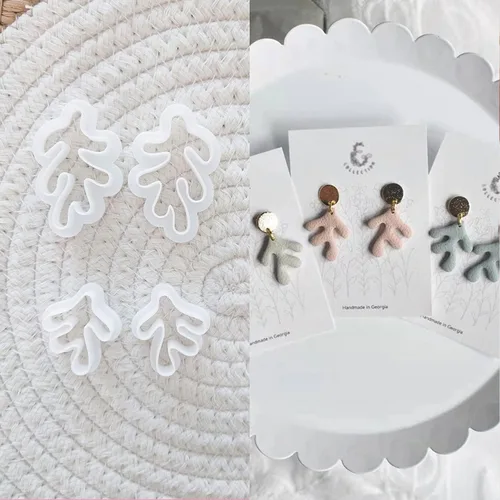 Miniatura 19 de Cortadores de arcilla polimérica para la fabricación de aretes Suministros Arcilla polimérica para la fabricación de joyas