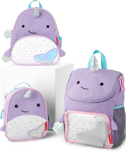 Miniatura 71 de Skip Hop - Mochila para preescolar, colección Zoo, para niños pequeños de 3 a 4 años, diseño de llama