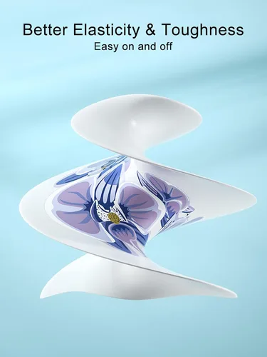 Miniatura 4 de Gorra de natación de silicona, gorra de natación YondestStars para mujeres/hombres/jóvenes, gorras de baño para cabello largo y corto, accesorios