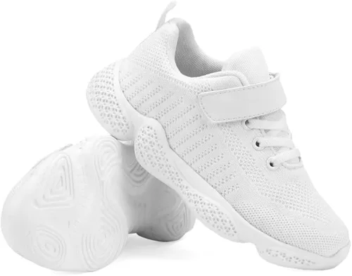 Miniatura 5 de YAVY Tenis unisex para niños, tenis para correr, zapatos ligeros para caminar (niñosniñosniños pequeñosniños grandes)