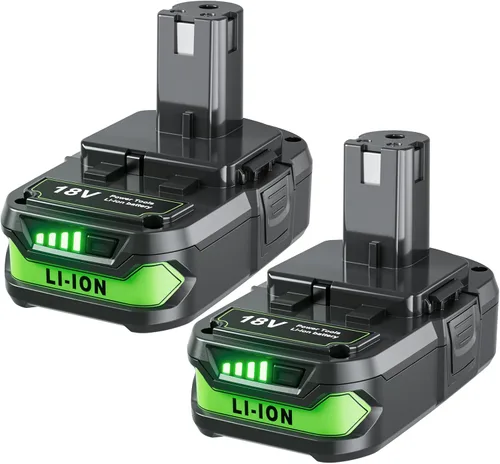Miniatura 8 de POWTREE Repuesto mejorado de 4.0Ah para batería Ryobi de 18 V y cargador compatible con baterías Ryobi 18V ONE+ P102 P107 P108 P105 P104 P103