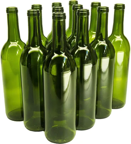 Miniatura 3 de Home Brew Ohio Botellas verdes de 25.4 fl oz Burdeos Caja de 12