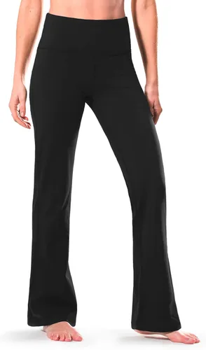 Miniatura 46 de Safort Pantalones de yoga con entrepierna de 28" 30" 32" 34"más amplios en la parte inferior para botas altas, 4 bolsillos, UPF50+