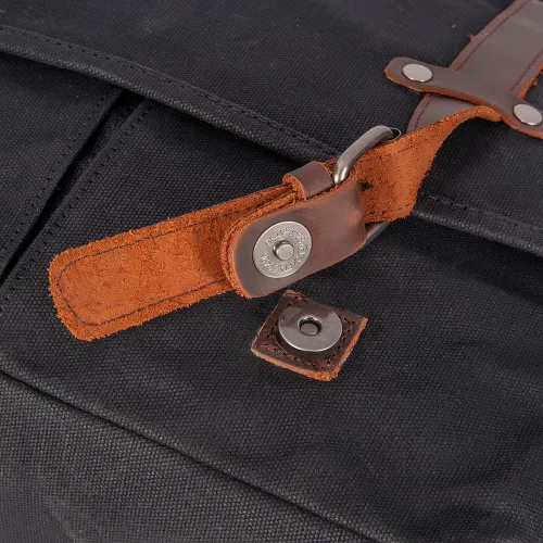 Miniatura 5 de Bolsa de mensajero para hombre, maletines para laptop de 15.6 pulgadas, bolsa cruzada para computadora, trabajo, oficina