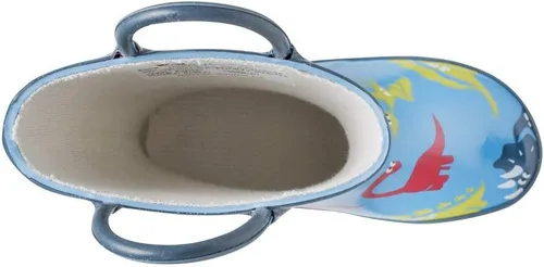 Miniatura 5 de OAKI Botas de lluvia de goma impermeables para niños con asas fáciles de poner