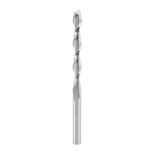 Miniatura 4 de Amana Tool - 46032 Carburo sólido CNC de corte de espuma espiral de extremo de bola de corte hacia arriba 1/4 de diámetro x 2-1/4 x