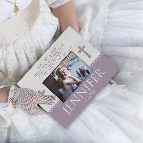 Miniatura 2 de Regalos de primera comunión para niños y niñas, marco de fotos personalizado de la primera comunión con nombre y fecha, 2 orientaciones para fotos