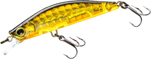 Miniatura 8 de YO-ZURI 3DR-X Señuelo Minnow Plano Pesado Hundible Prisma plateado negro
