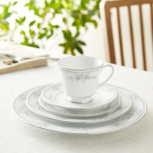 Miniatura 2 de Noritake Sweet Leilani - Juego de 5 piezas, Blanco