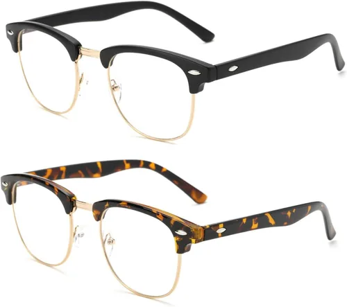 Miniatura 6 de Pro Acme Gafas de bloqueo de luz azul Semi Rimless Frame Filter Blue Ray Gafas de computadora