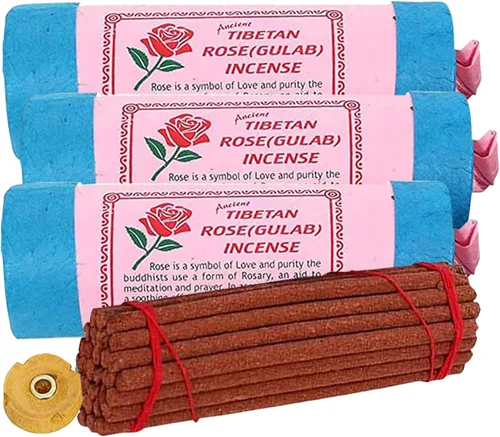 Miniatura 9 de Incienso de enebro tibetano antiguo para meditación, yoga, oración, medicina aromática, alivio del estrés, calma, paquete de 1, 30 varillas