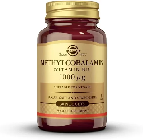 Metilcobalamina (vitamina B12) 1000 mcg Solgar 30 pepita