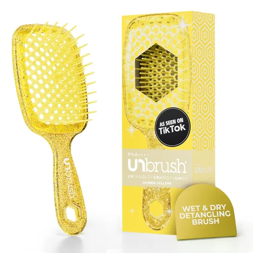 Miniatura 19 de FHI Heat UNbrush - Cepillo desenredante para cepillar sin dolor en cabello húmedo o seco — Cerdas antiestáticas DuoFlex duraderas, mango ligero