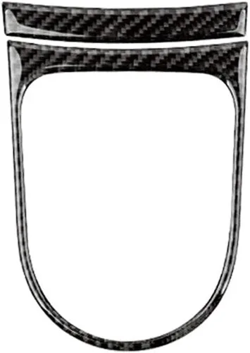 Miniatura 2 de Xotic Tech - Cubierta para panel de cambio de marchas, fibra de carbono suave auténtica, compatible con Ford Mustang 2015-2023 Negro carbón