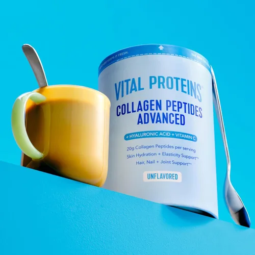Miniatura 2 de Vital Proteins - Péptidos de colágeno en polvo, de vacas alimentadas con pasto y criadas en prados, sin sabor, 20 onzas