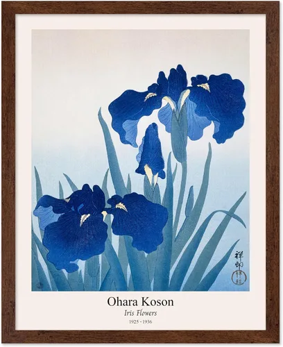 Miniatura 11 de Poster Master Vintage Ohara Koson Poster - Retro Blooming Lotus Flowers Print - Japanese Art - Flower Illustration - Aesthetic Design - Floral