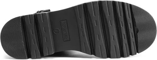 Miniatura 4 de DREAM PAIRS Botas de combate de plataforma de moda para mujer, con cordones, suela gótica, botines al tobillo