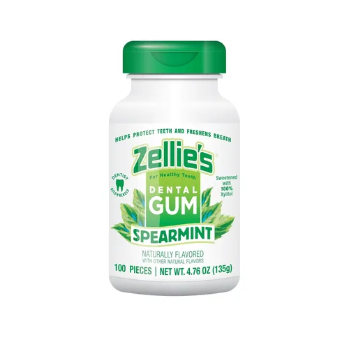 Miniatura 11 de Zellies Chicle 100% xilitol sabor canela Sin aspartamo, sin gluten, vegano y kosher (240 unidades - paquete de 1)