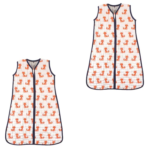 Miniatura 28 de Hudson Baby- Saco de dormir de muselina para bebé, unisex, 0-6 meses