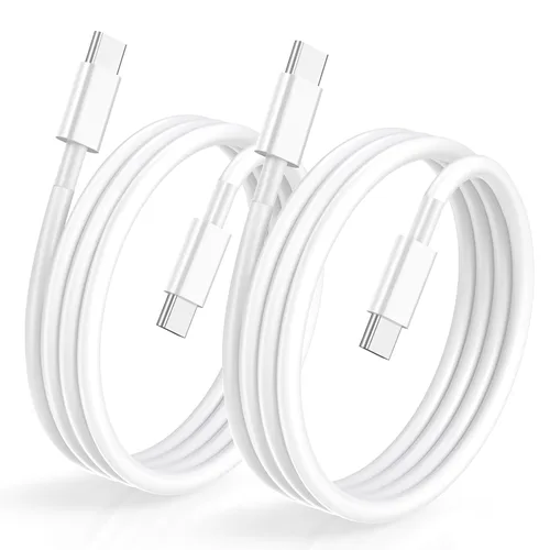 Miniatura 6 de Cable USB C a USB C de 1 pie y 60 W, cable de carga USB C, cable de carga rápida tipo C para iPhone