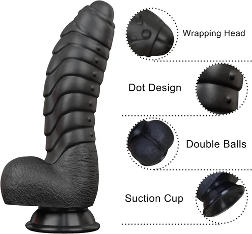 Miniatura 4 de Consolador S001 Negro