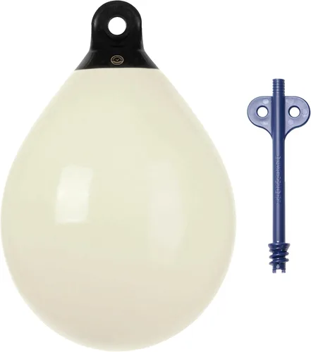 Miniatura 11 de Dan-Fender Guardabarros redondos de alta resistencia y boya marcadora – Parachoques de bola multiusos para barcos – Cuerda sólida que sostiene