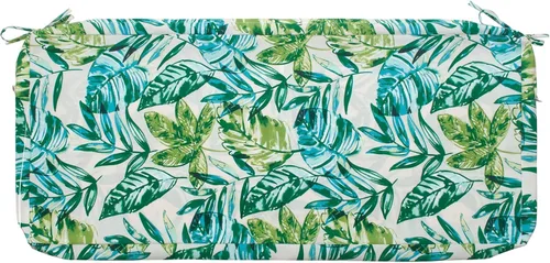 Miniatura 28 de FUNHOME Funda de cojín de banco para exteriores de 42 x 18 x 3 pulgadas, resistente al agua con cremallera y lazos, funda resistente a la Phoenix