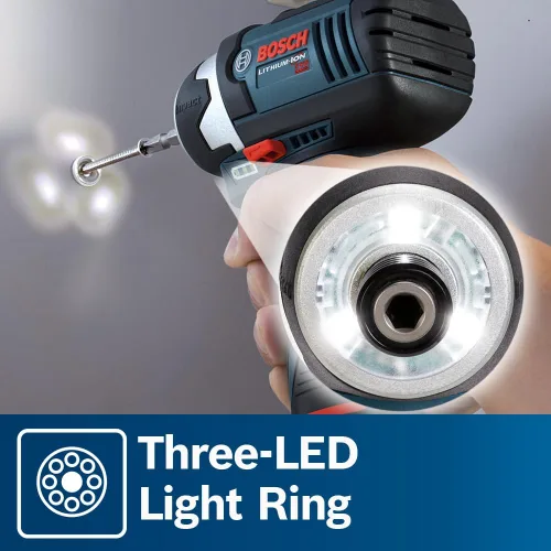 Miniatura 14 de Bosch CLPK22 – 120 - Kit combo de 2 herramientas (taladro/ desarmador y armador de impacto) con 2 baterías de iones de litio 12 -V, cargador