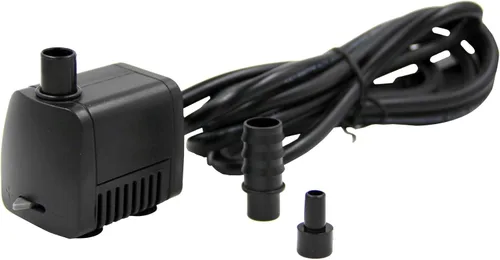 Miniatura 9 de Teamson Home Bomba de agua sumergible ajustable de 635 GPH de 50 W con un cable de alimentación de 6 pies y 3 boquillas diferentes para peceras