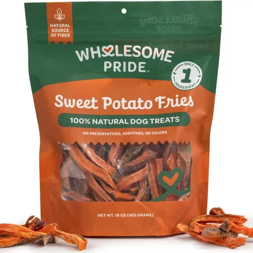 Miniatura 13 de Wholesome Pride - Caprichos de batata – premios naturales para perros – veganos, sin gluten y sin granos