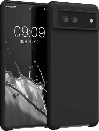Miniatura 155 de kwmobile Funda Compatible con Google Pixel 6 Pro - Funda de Teléfono de Silicona TPU con Acabado Suave - Azul Caribe