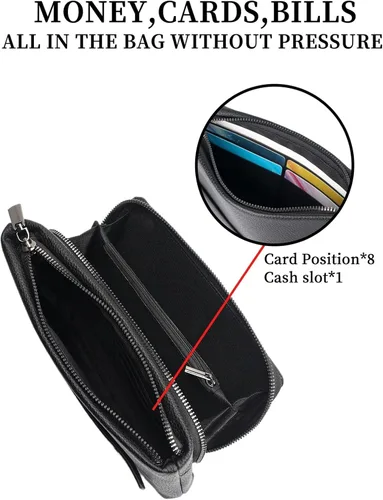 Miniatura 4 de Bolso de mano retro para hombre, bolso de mano de viaje de gran capacidad, portátil, de moda, de negocios, de gran capacidad, para viajes