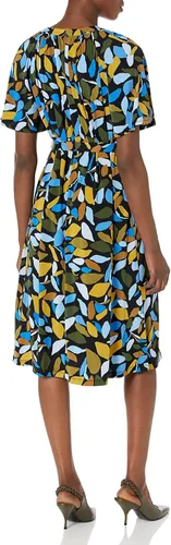 Miniatura 2 de Maggy London Vestido de tienda de campaña con mangas acampanadas para mujer