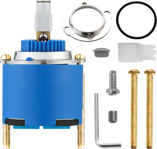 Cartucho de grifo de 1.811 in, repuesto de cartucho de grifo, compatible con Grohe 46048000 grifo de una sola manija y grifo de fregadero, utilizado