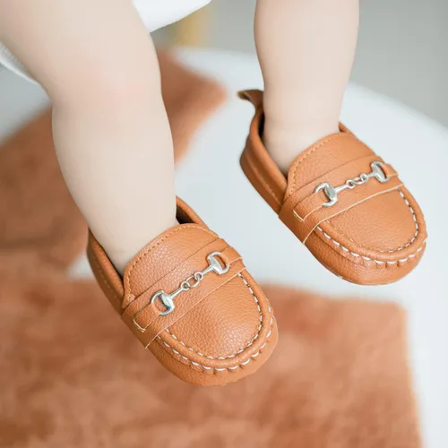 Miniatura 2 de Aploxphy Mocasines clásicos para bebés, niñas y niños, zapatos de vestir Oxford para bebés y niñas, zapatos de vestir para precaminantes, mocasines