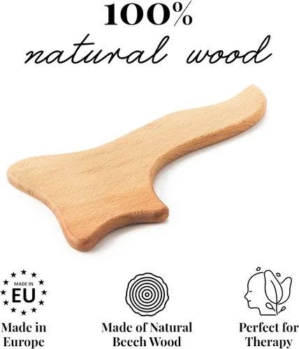 Miniatura 3 de tuuli Accesorios – Masajeador de drenaje linfático Gua Sha, masajeador linfático multifuncional para brazos, piernas, espalda y más, masajeador
