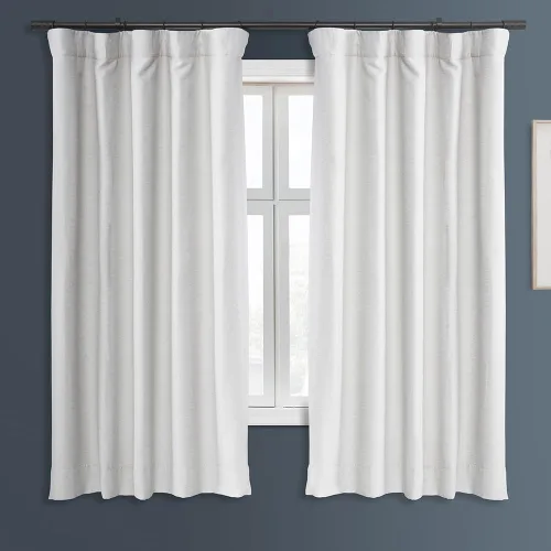 Miniatura 46 de HPD Half Price Drapes Bellino - Cortinas de oscurecimiento de habitación de 63 pulgadas de largo, para dormitorio y sala de estar (1 panel), 50