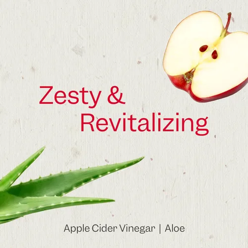 Miniatura 4 de RENPURE Vinagre de sidra de manzana y acondicionador de aloe, a base de plantas, aclara, elimina los residuos y nutre para un cabello brillante