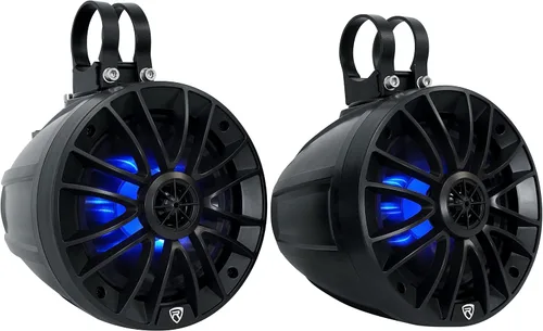 Miniatura 2 de Rockville PT65BR - Altavoces de torre coaxial Bluetooth de 6.5 pulgadas, 300 W, pico, 100 W, alimentados por RMS, amplificador de clase D, IPX6