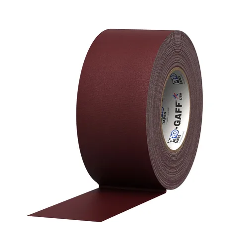 Miniatura 12 de Cinta Pro Gaff Gaffers de 1 pulgada de longitud de 55 yardas de longitud, color azul eléctrico mate. Cinta de alta resistencia de alta calidad
