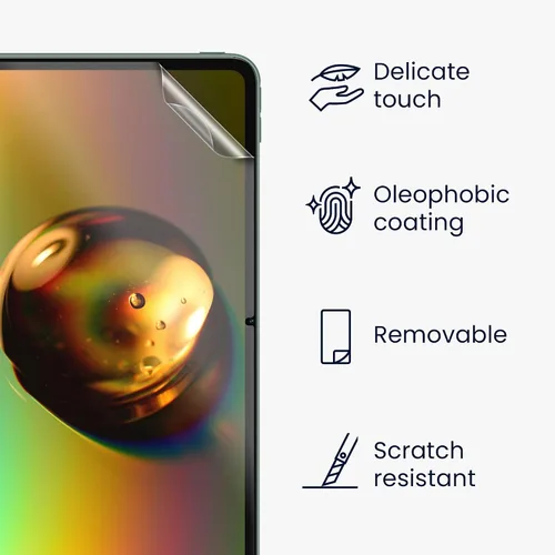 Miniatura 2 de kwmobile Protector de pantalla compatible con OnePlus Pad Protector de pantalla – 2 x película mate antirreflectante para tableta