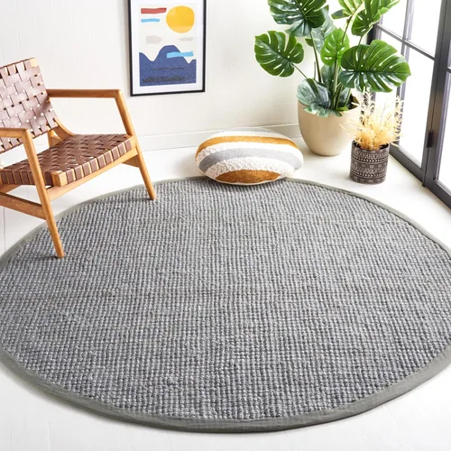 Miniatura 19 de Safavieh Natural Fiber Collection NF747A tapete de yute natural tejido a mano (5" x 8"), Yute, Natural