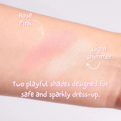 Miniatura 4 de MISS NELLA Maquillaje para sombra de ojos para niños - Cielos rosados, juguete cosmético para niños, maquillaje no tóxico