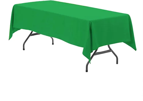 Miniatura 33 de Your Chair Covers - Mantel rectangular de poliéster de 90 x 132 pulgadas, color morado, mantel de boda sin costuras de alta calidad para mesas
