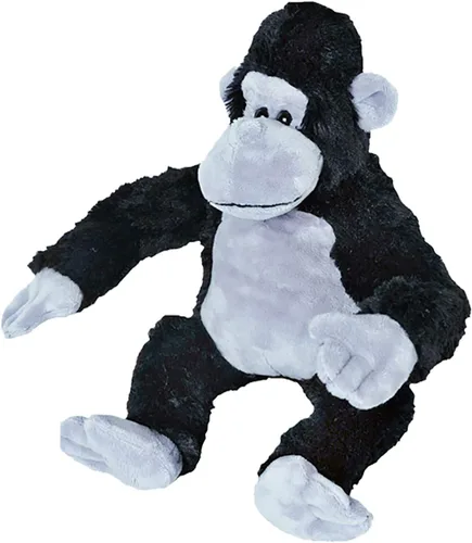 Miniatura 2 de Gorila negra y gris de peluche suave de 16 pulgadas - We Stuff 'em... You Love 'em!