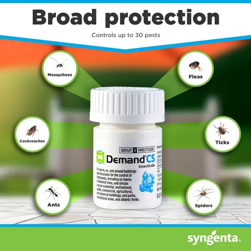 Miniatura 4 de Syngenta 76623 Demand CS-0.8oz Concentrado de insecticida