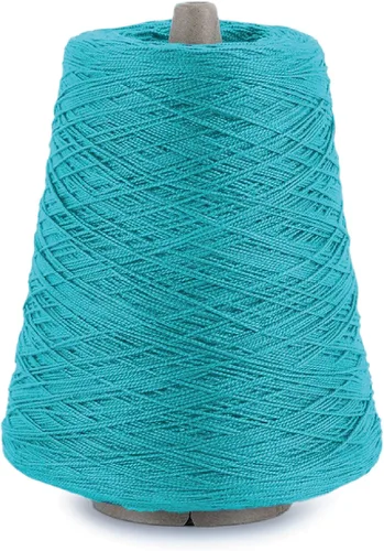 Miniatura 35 de Silk City Fibers, 5/2 Perle Mercerized Cotton Weaving Yarn pino